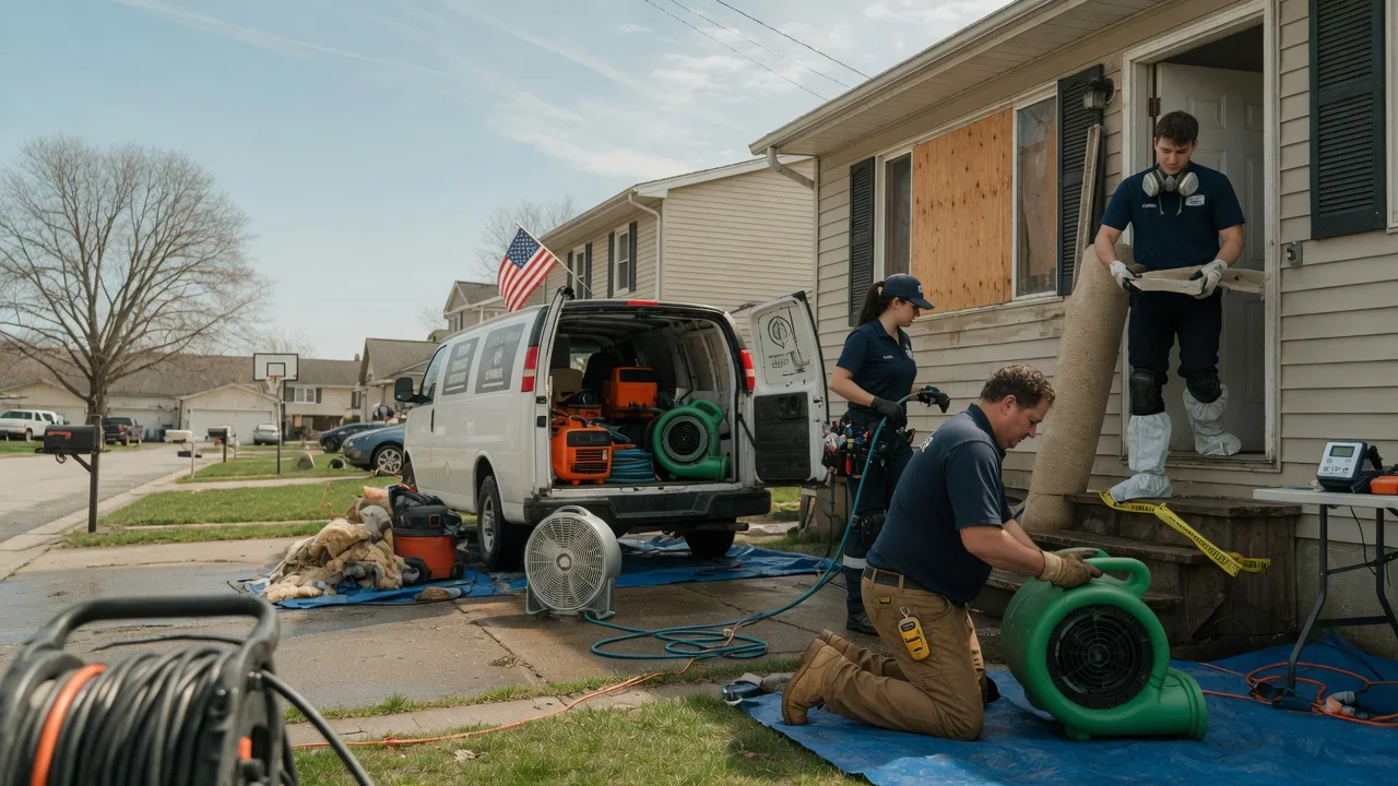 Water Damage Restoration in Selfridge, ND near me